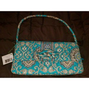 VERA BRADLEY Knot Just a Clutch TOTALLY TURQ